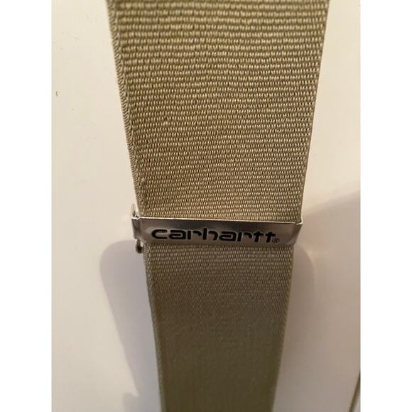 Carhartt Suspenders BEIGE Heavy Duty 1 1/2" wide in good condition - Picture 2 of 6